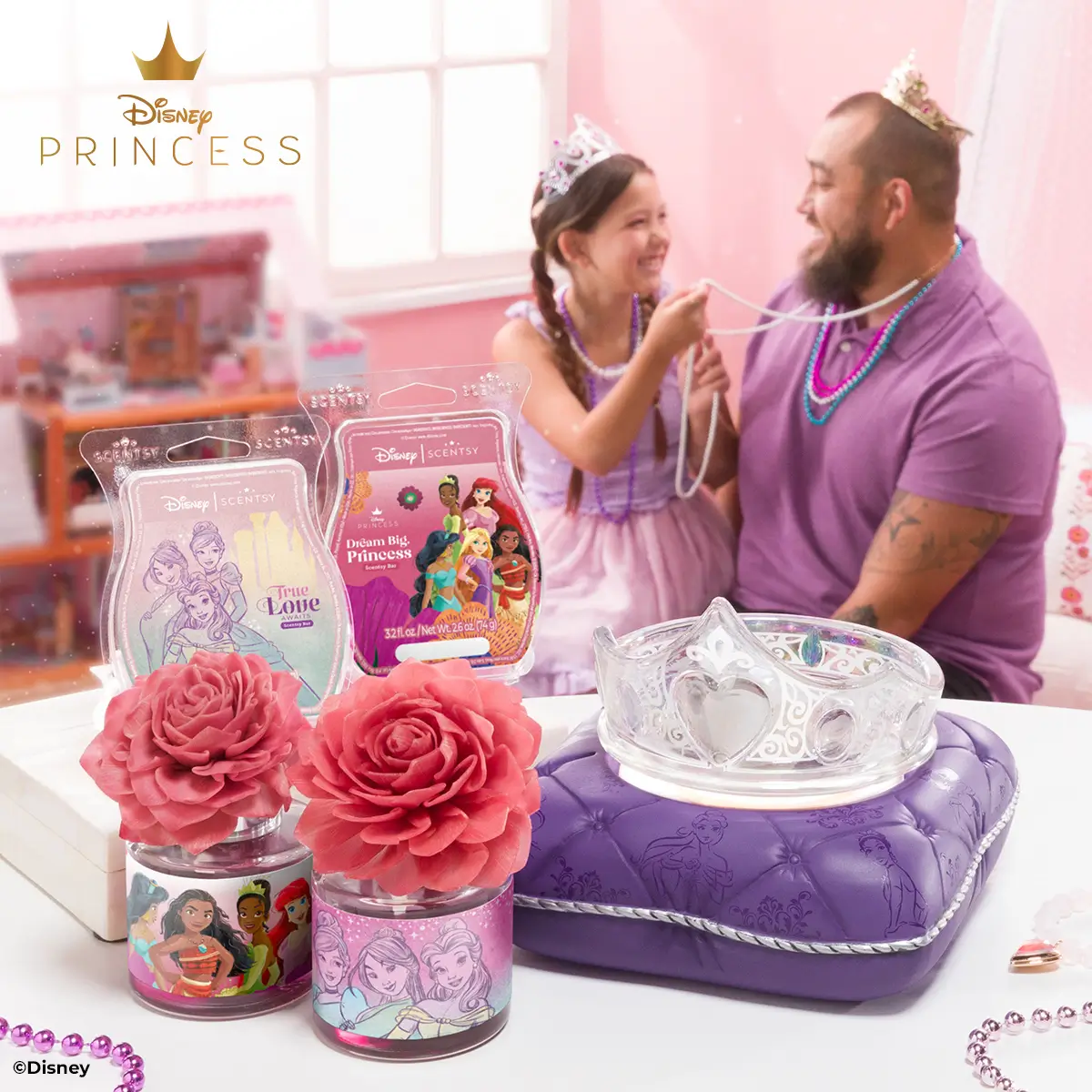 Disney Princess Tiara Scentsy Warmer Collection