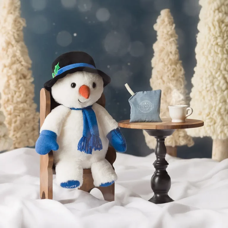 Introducing Snowbastian the Snowman Scentsy Buddy