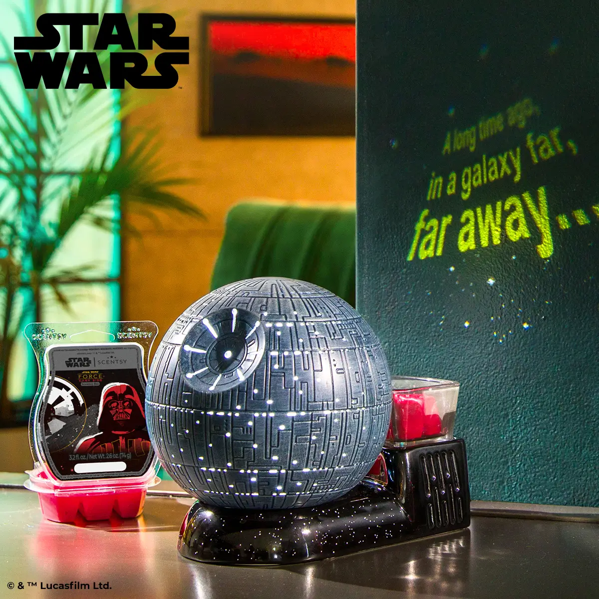 Scentsy Death Star Warmer + Stormtrooper Mini Warmer