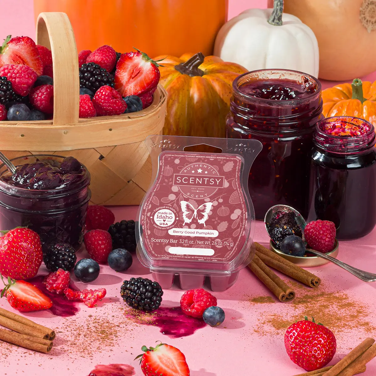 Gourdy Goodness Pumpkin Roll Scentsy Wax Collection