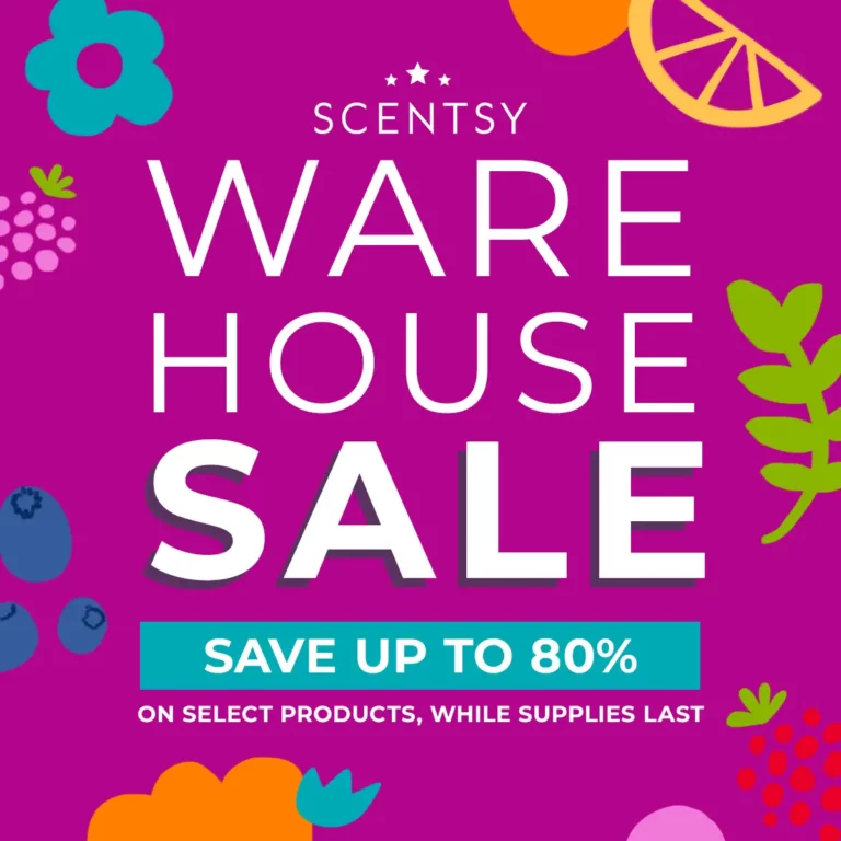 Scentsy July 2024 Warehouse Flash Sale