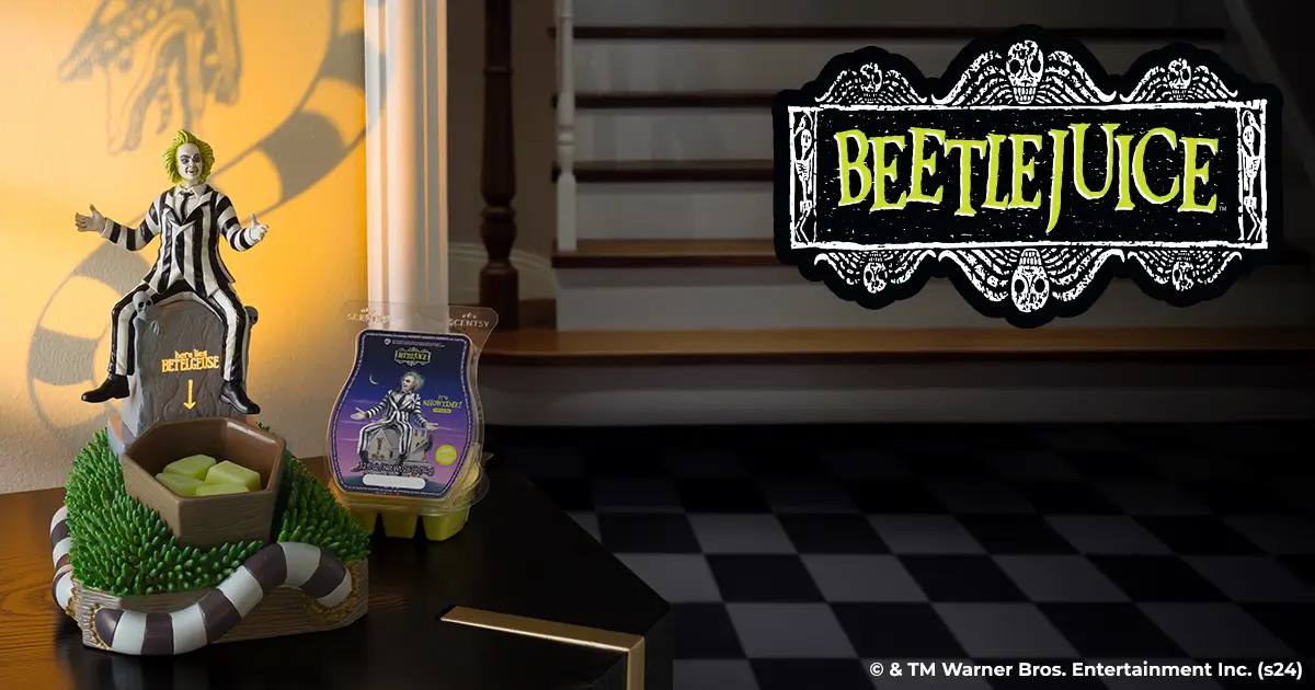 Beetlejuice Scentsy Warmer Collection