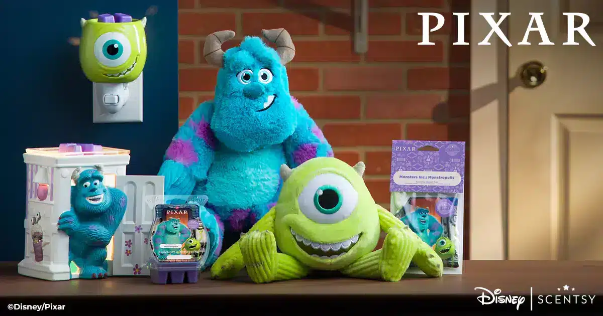 SCENTSY MONSTERS INC COLLECTION