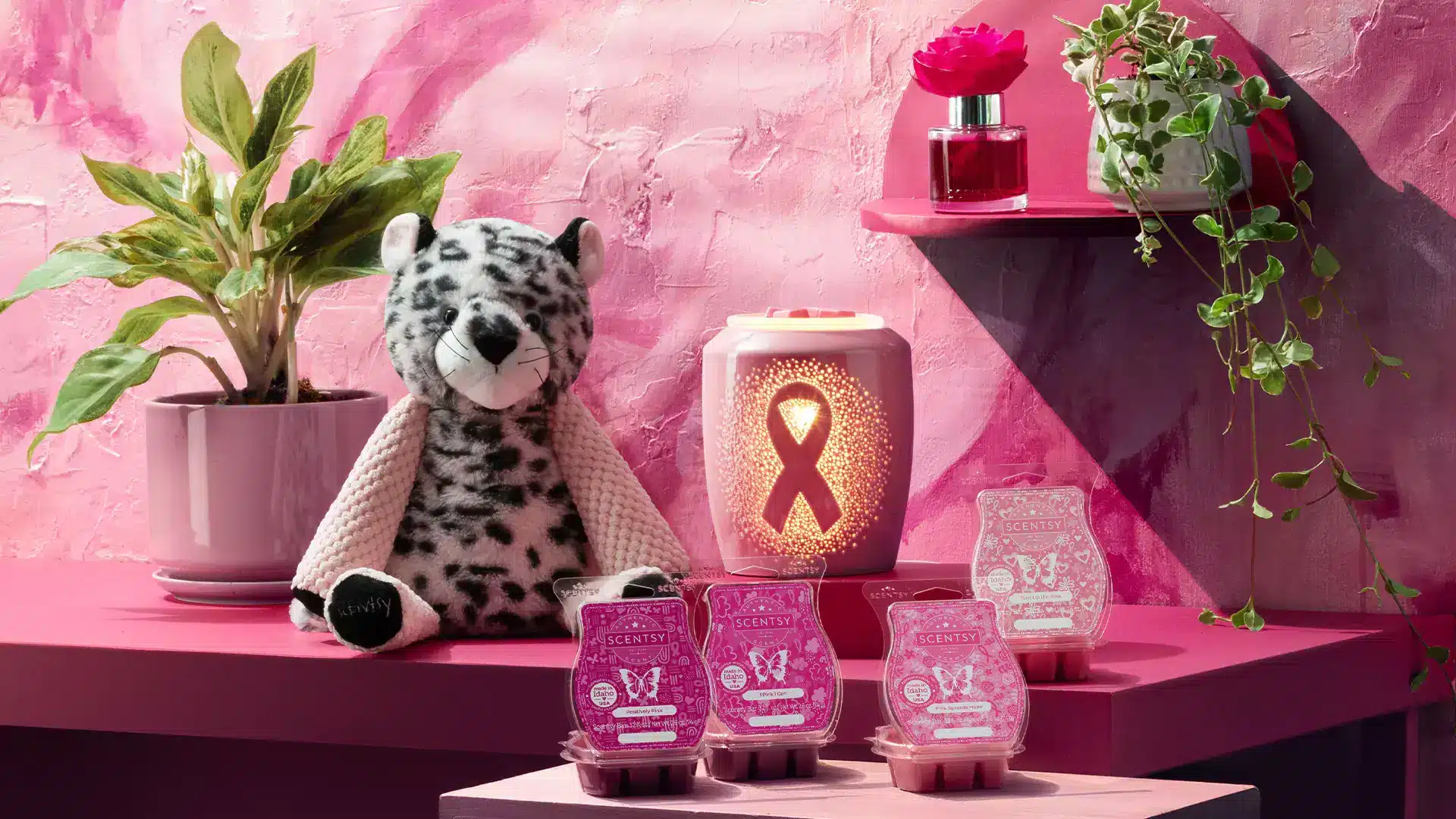 Breast Cancer Awareness Pink Scentsy Collection