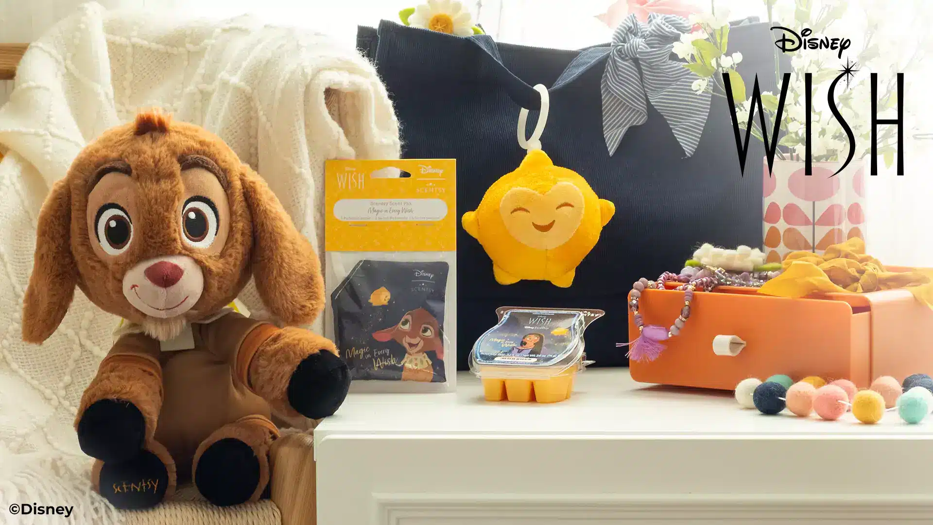 Disney Wish Scentsy Collection | Valentino Scentsy Buddy + Star