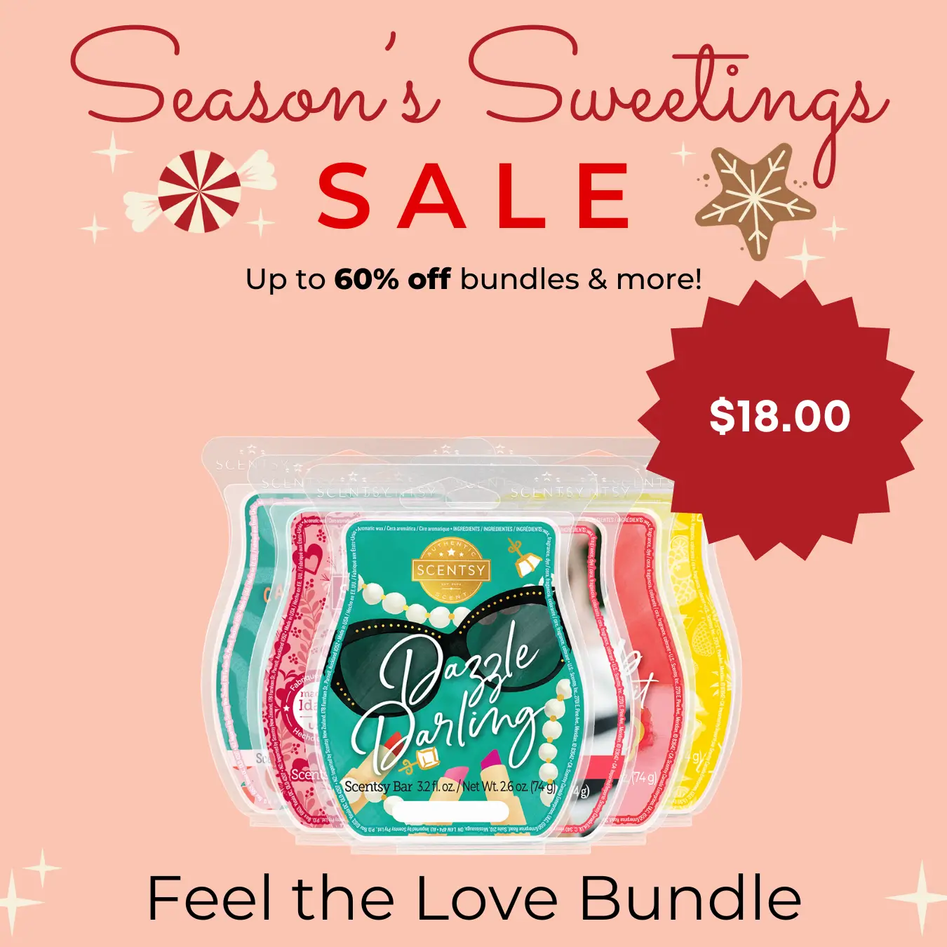 Scentsy Season's Sweetings Flash Sale