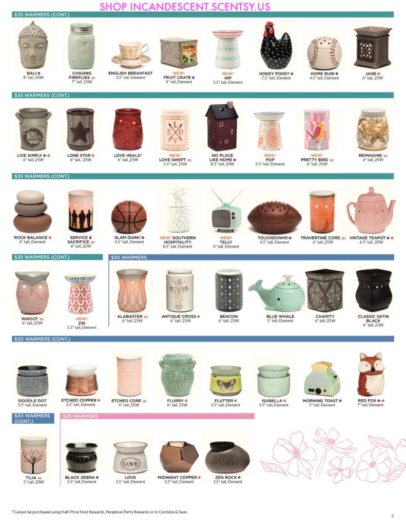 SCENTSY SPRING SUMMER 2017 BROCHURE PAGE 3