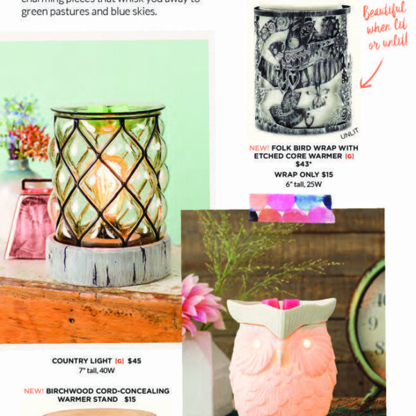 Birchwood Scentsy Warmer Stand