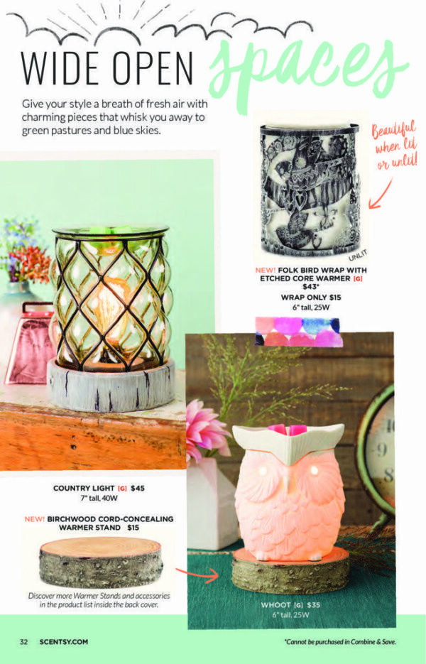 Birchwood Scentsy Warmer Stand