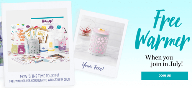 BECOME A SCENTSY CONSULTANT AND JOIN OUR TEAM! FREE WARMER WHEN YOU JOIN IN JULY 2017!