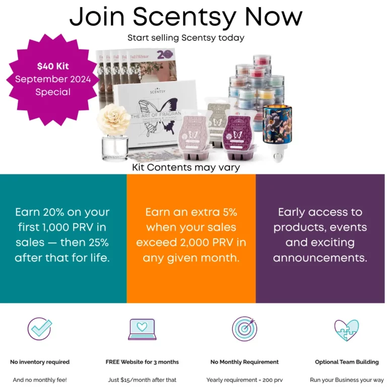 Join Scentsy in September 2024 | $40 Fall Starter Kit
