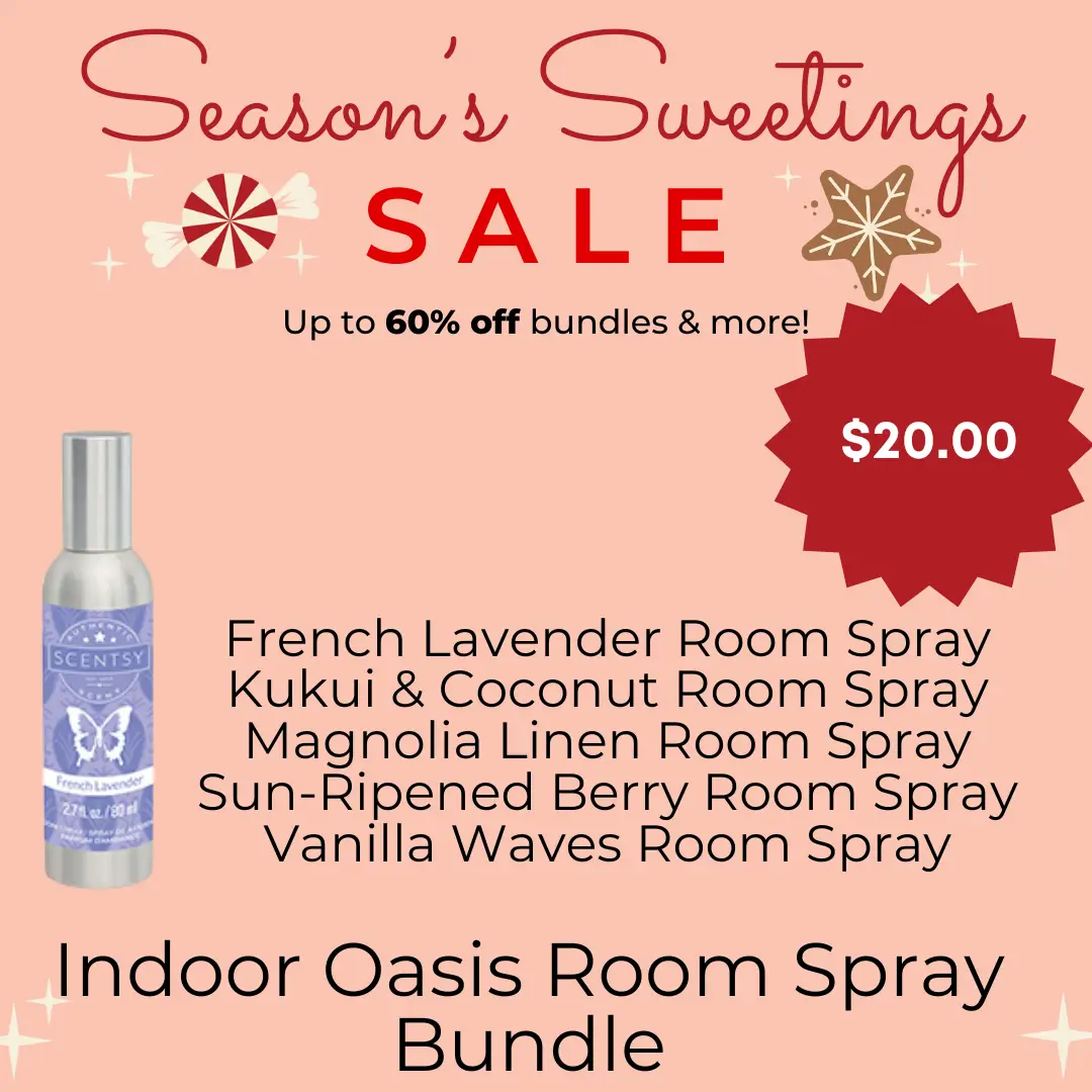 Scentsy Season's Sweetings Flash Sale