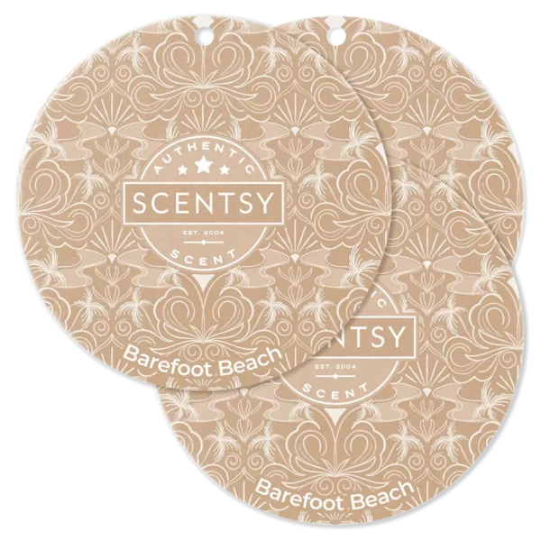 Barefoot Beach Scentsy Scent Circle 3 Pack