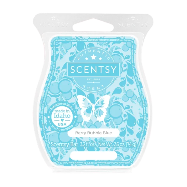 Berry Bubble Blue Scentsy Bar