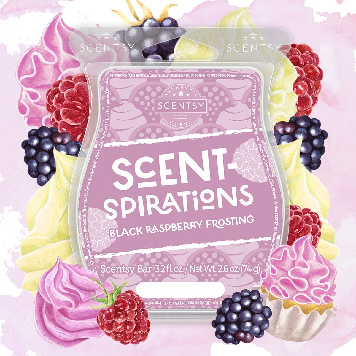 Scentsy Scent-Spirations 2024 Black Raspberry Vanilla Collection