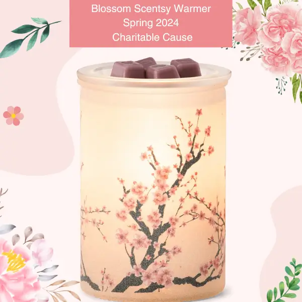 Cherry Blossom Scentsy Warmer | Spring 2024 Charitable Cause