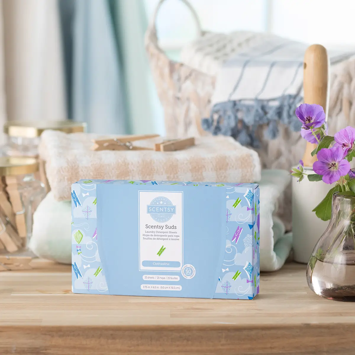 Introducing Scentsy Suds Laundry Detergent Sheets | Shop Now