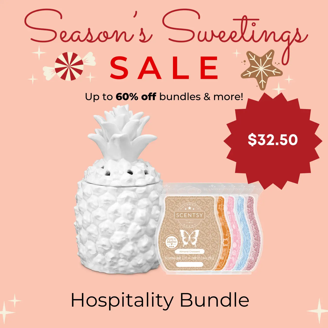 Scentsy Season's Sweetings Flash Sale