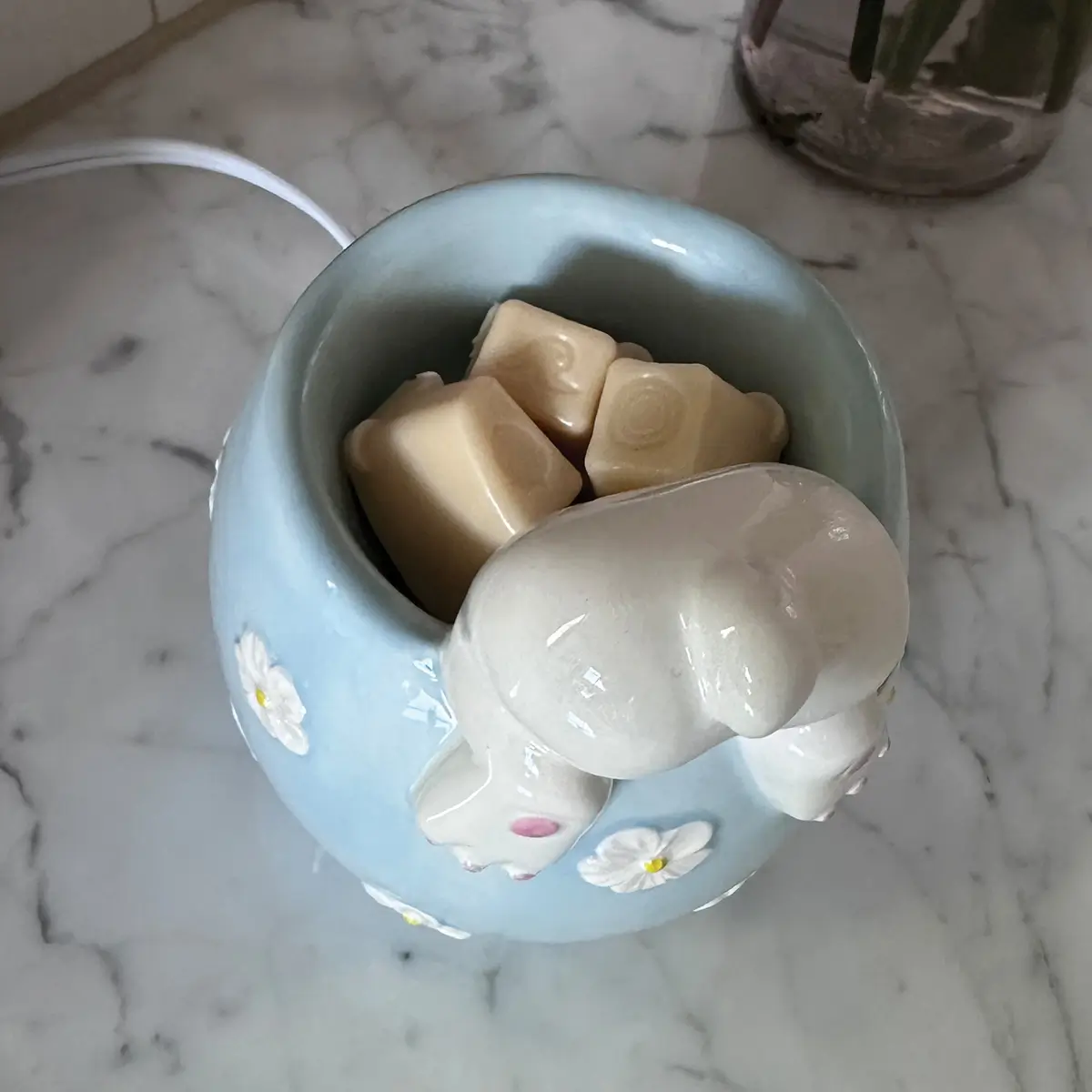 Scentsy March 2025 Warmer of the Month - Curious Cottontail + Strawberries & Cream