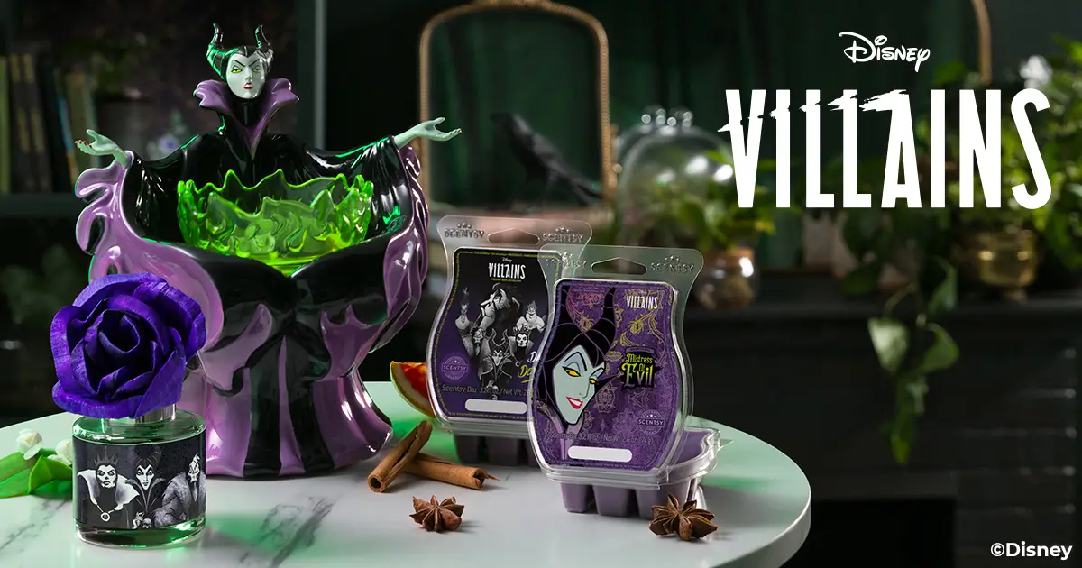 Scentsy Maleficent Warmer from Disney Villains