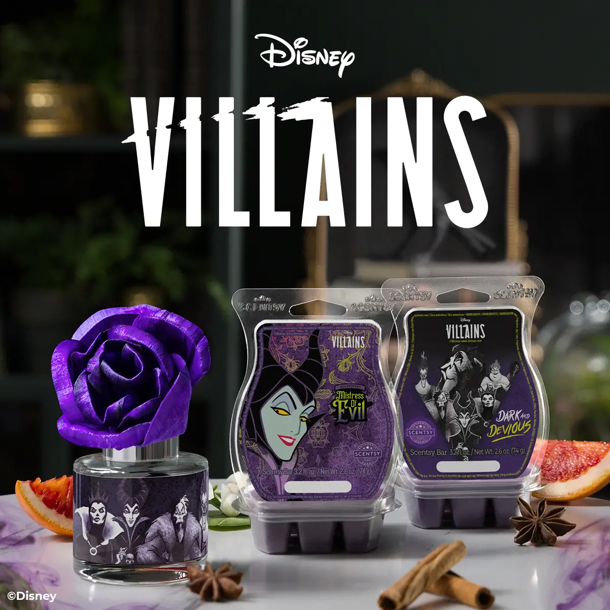 Scentsy Maleficent Warmer from Disney Villains