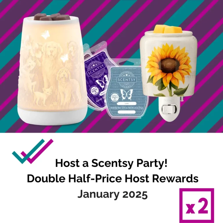 January 2025 - Scentsy Double Half-price Host Rewards
