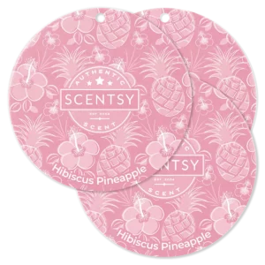 Hibiscus Pineapple Scentsy Scent Circle 3 Pack