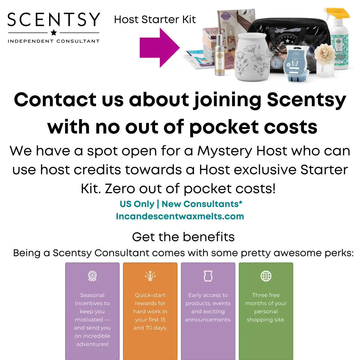 Join Scentsy Host Starter Kit | No Out of Pocket Costs | US Only