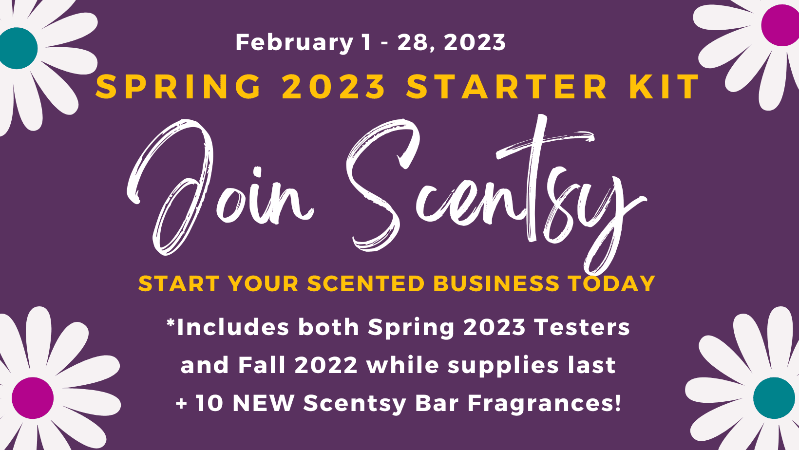 JOIN SCENTSY FALL 2022 STARTER KIT FULL Enhanced Facebook Cover 1