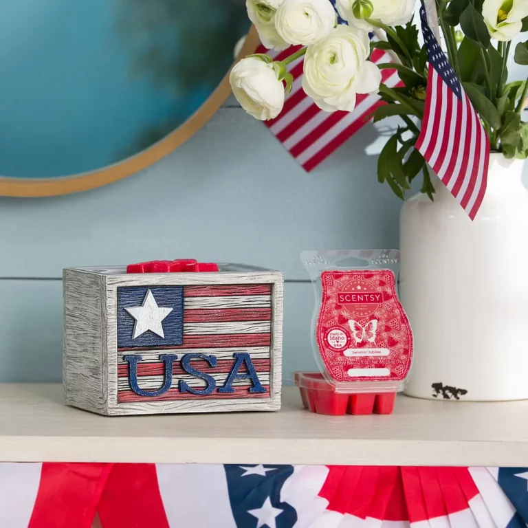 Scentsy June 2024 Warmer of the Month - Let Freedom Ring USA + Jammin' Jubilee