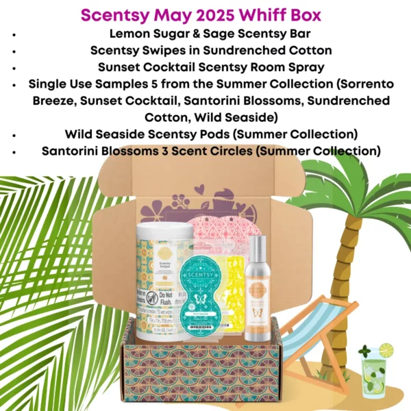 Scentsy Whiff Box May 2025