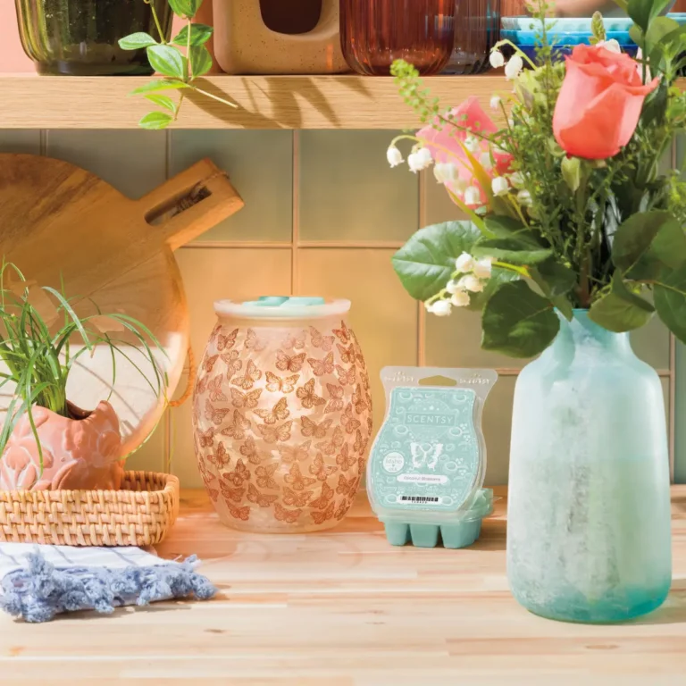 Scentsy May 2025 Warmer of the Month | Butterfly Wings + Coconut Blossoms