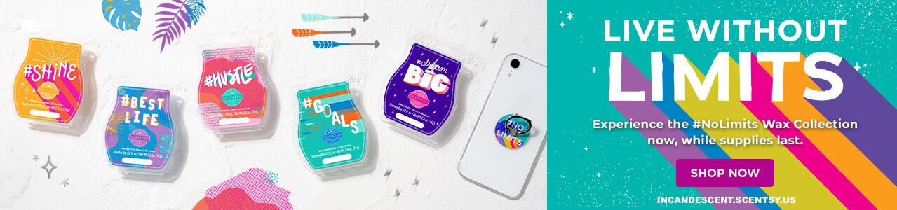 NEW! SCENTSY NO LIMITS WAX COLLECTION #NOLIMITS