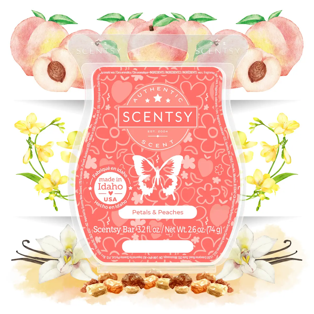 Scentsy January 2025 Warmer of the Month - Sweet on You + Petals & Peaches