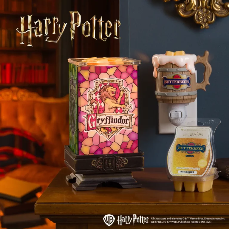 Scentsy Harry Potter Butterbeer Stein Mini Warmer & Fragrance plus House Pride Warmer | Leaving 5/31