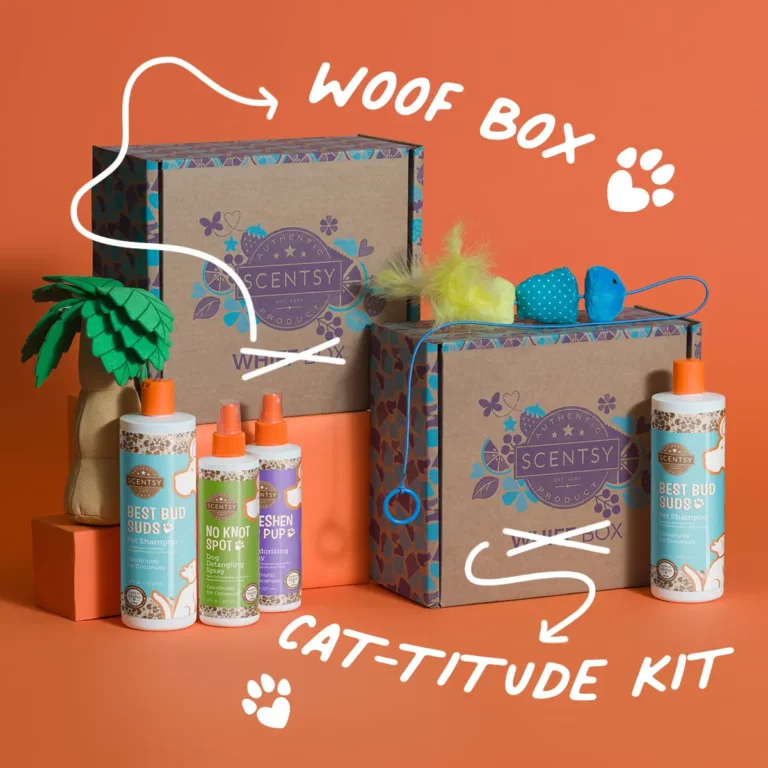 Scentsy Woof Dog & Cat-titude Boxes