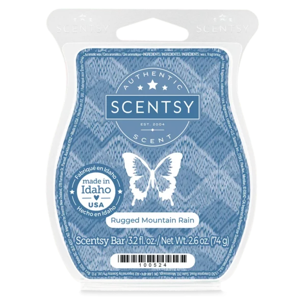 Rugged Mountain Rain Scentsy Bar