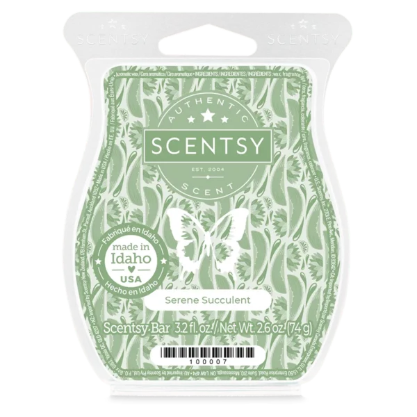 Serene Succulent Scentsy Bar