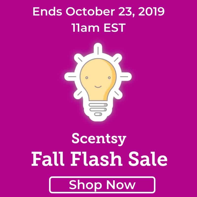 SCENTSY FALL FLASH SALE OCTOBER 2019 SHOP NOW