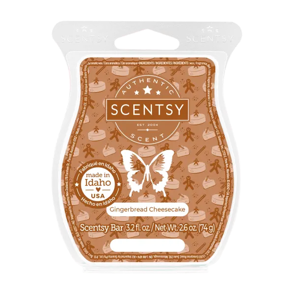 Gingerbread Cheesecake Scentsy Bar