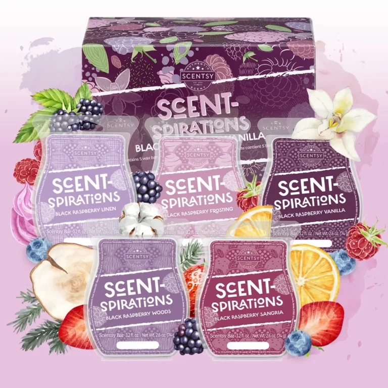 Scentsy Scent-Spirations 2024 Black Raspberry Vanilla Collection