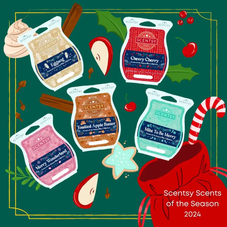 Scentsy Scents of the Season 2024 Wax Collection