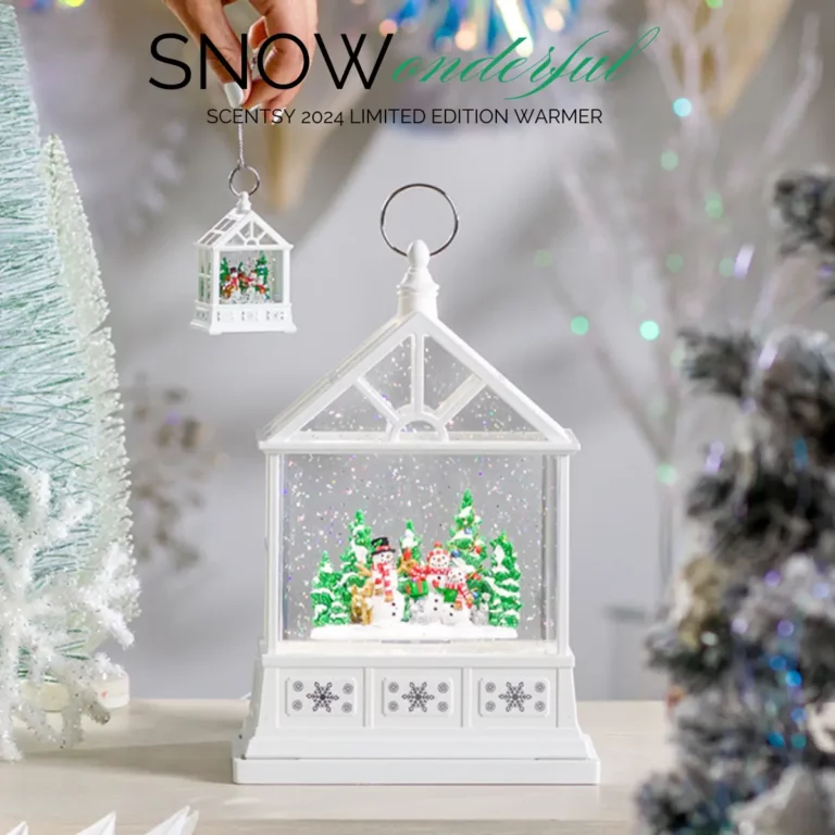 Scentsy 2024 Limited Edition Holiday Warmer SNOWonderful