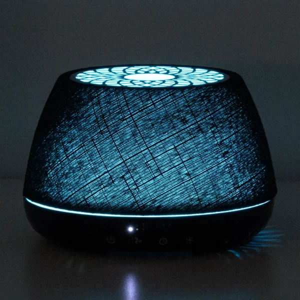 Scentsy Air Quad Large Fan Diffuser - Black Crosshatch