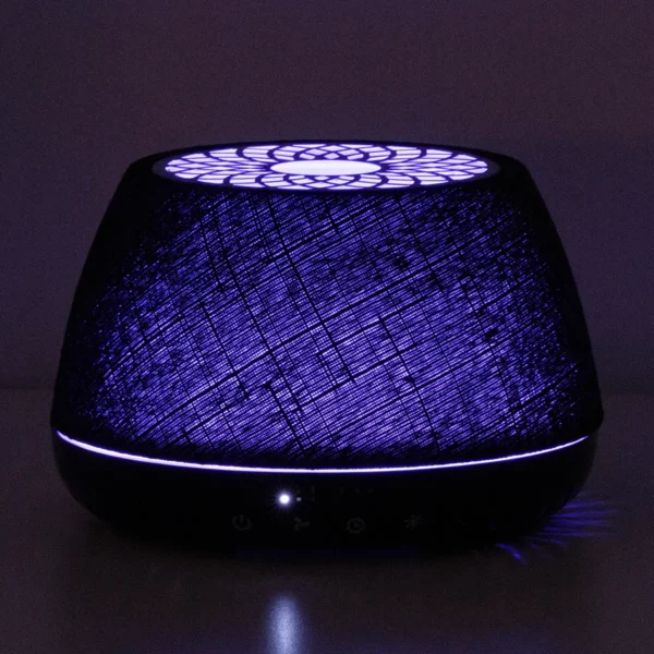 Scentsy Air Quad Large Fan Diffuser - Black Crosshatch