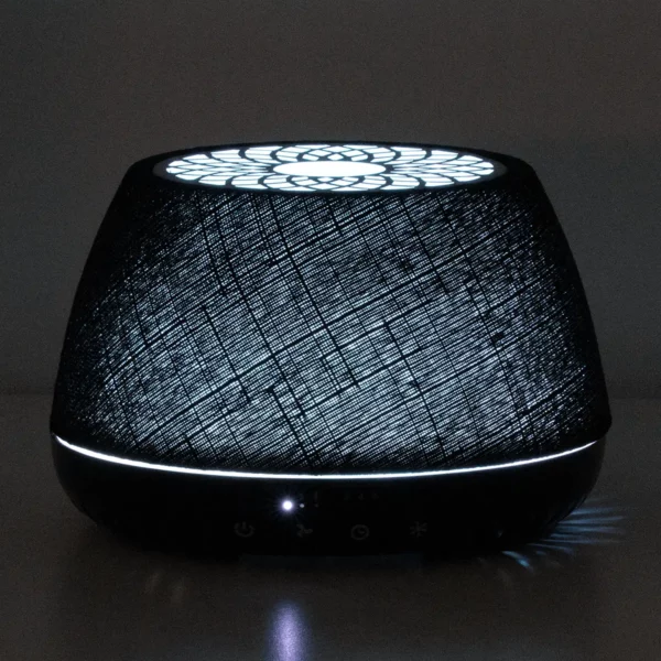 Scentsy Air Quad Large Fan Diffuser - Black Crosshatch