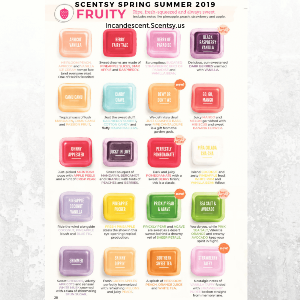 Pina Colada Cha Cha Scentsy Scent Circle 3 Pack
