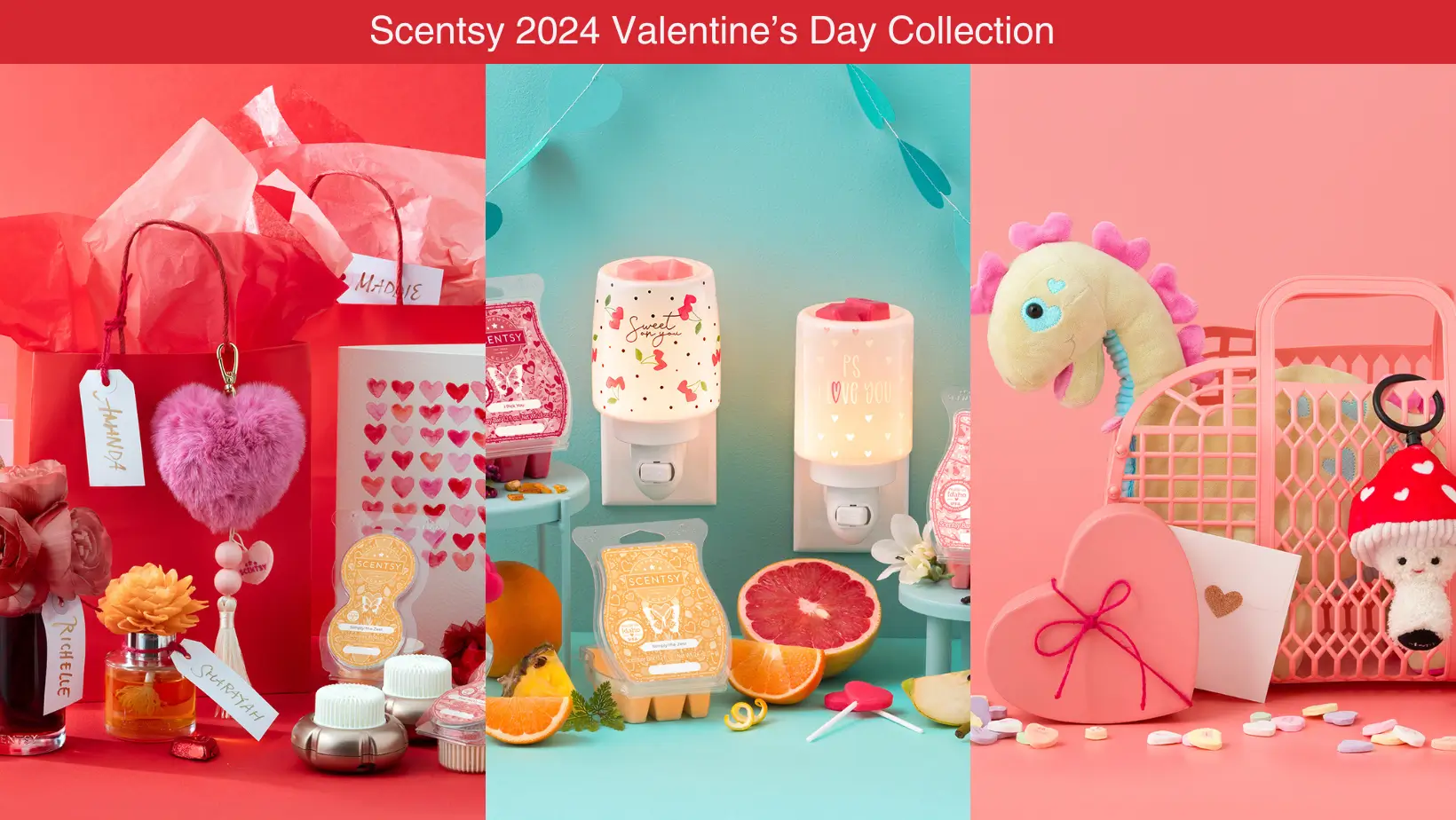Scentsy 2024 Valentine's Day Collection