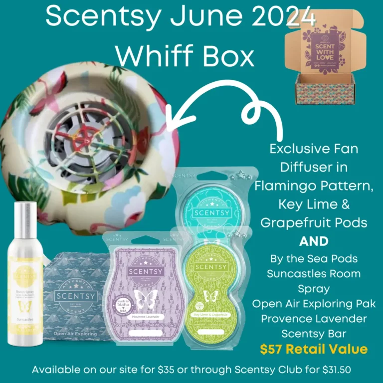 June 2024 Scentsy Whiff Box