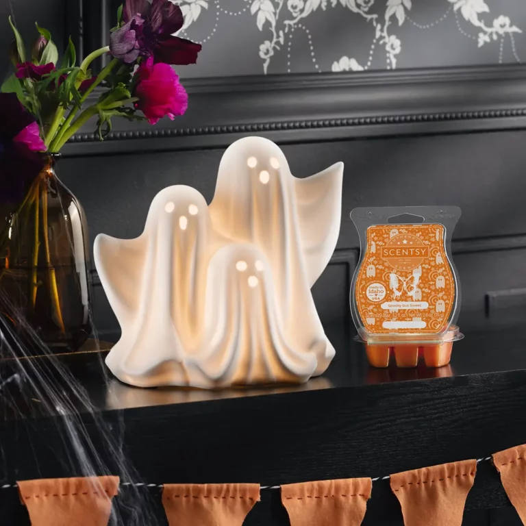 Scentsy September 2024 Warmer of the Month - Boo Crew Ghost Warmer + Spooky But Sweet